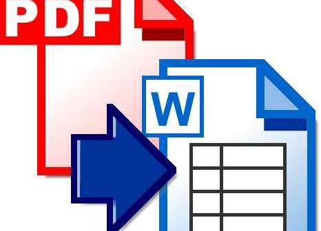 Convertire online PDF in Word