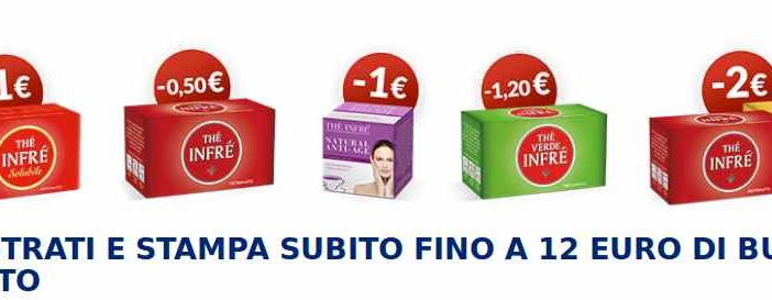 Buoni sconto e campioni omaggio 25 febbraio 2016