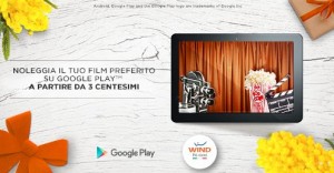 Wind offerta noleggio film a 3 centesimi