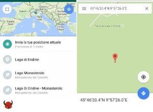 posizione whatsapp